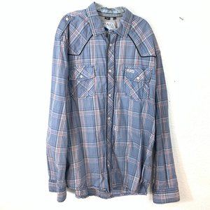 Buffalo David Bitton Western Flap Pocket Shirt